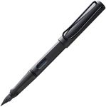 LAMY safari umbra - Fountain Pen with ergonomic grip & black steel nib in size M - ideal for any Writing & Calligraphy - including LAMY T 10 blue cartridge - Right-Handed