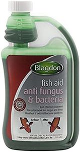 Blagdon Fast Acting Anti-Fungus & Bacteria Water Treatment for All Pond Fish, Finrot, Mouthrot, External Bacterial Infections, Wildlife & Fish Safe, 500 ml