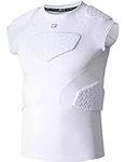 COOLOMG Youth Padded Compression Sh