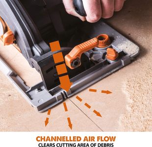 Evolution 185mm Circular Saw – R185CCSX Power Tool