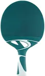 Cornilleau Tacteo 50 Weatherproof Table Tennis Racket - Turquoise/White