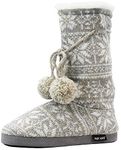 Muk Luks Women's Gloria Tall Boot, Winter Shimmer, Large