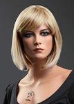 Forever Young UK Ladies Short Blonde Wig Bob Style in 2 Tone Ash Blonde & Platinum Blonde Blend