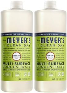 MRS. MEYER'S CLEAN DAY Multi-Surface Everyday Concentrate, Lemon Verbena Scent, 32 Fl Oz Bottle - 2 Pack