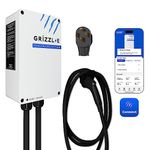 Grizzl-E Smart Level 2 240V / 40A Electric Vehicle (EV) Charger, Metal Case, UL Tested and Certified, Energy Star, Indoor/Outdoor Electric Car Fast Charging Station, NEMA 14-50, Avalanche