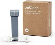 SoClean Genuine Replacement Cartridge Filter Kit for SoClean 2 CPAP Cleaner and Sanitizer Machine, Includes Filter Cartridge and Check Valve, OEM Part with Full Warranty