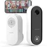 WUUK 2K Video Doorbell, Smart Wired