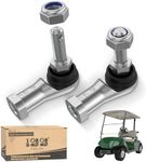 10L0L 2pcs Golf Cart Outer Tie Rod End Fits Yamaha G22/G29 (2003-Up) Gas or Electric Golf Cart JU0-23841-10-00 & JU0-F3841-00