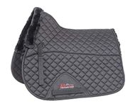 Shires Performance Full Size Supafleece Saddle Cloth: Black