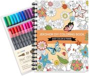 Jekohor Adult Coloring Book Set,Spi