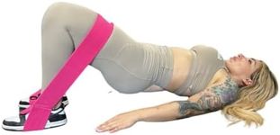 The X Bands Glute Bands - Booty Bands for Working Out - Pink 75 lb