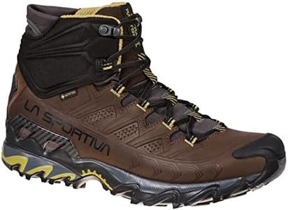 La Sportiva Ultra Raptor II Mid Leather Wide GTX, Men's Hiking Shoes, Cedar Chocolate, 13.5 AU