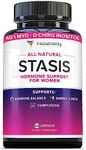 Stasis Estrogen Support Supplement for Women: DIM Supplements with Grape Seed Extract, Folate, Myo-Inositol and D-Chiro Inositol for Estrogen Balance, PCOS, PMS, Perimenopause and Menopause Relief