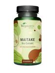 Vegavero Organic Maitake Mushroom Capsules 8500 mg | 17:1 Mushroom Extract | 50% Polysaccharides | NO Additives, Lab Tested | 60 Capsules | Vegan