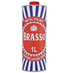 Brasso Metal Polish 1 Litre Polishing Tool for Brass, Copper & Stainless Steel