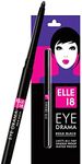 Elle 18 Eye Drama Kajal, Bold Black, 0.35 g