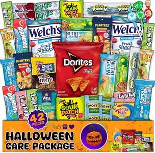 Mix Snacks Variety Pack for Adults - 42 Count Chips, Cookies & Candy Bulk Snack Box Food Gifts - Assorted Healthy Variety Care Package for Mothers Day