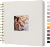 Hiwhy Scrapbook Photo Album Linen C