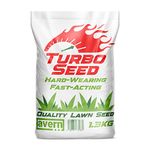 Avern Turbo Grass Seed 1.3KG, Fast Growing Lawn Seed, Hard Wearing Grass, Dog Friendly, Can Germinate as Quick as 7 Days, Ideal for Overseeding or New UK Gardens (1.3KG, Upto 78 sqm Coverage)