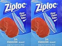 Ziploc Quart Freezer Bags - 54-Coun