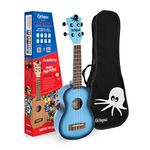 Octopus UK205-LBB soprano ukulele in light blue burst