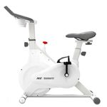 91-Durafit Pacer Spin Bike for Home Workout| 6 Kg Fly Wheel | 100 kg Max Weight Capacity | 5 Level Magnetic Resistance | Adjustable Seat | LCD Display