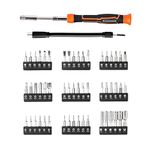 BLACK+DECKER BLACK + DECKER Screwdriver Set, Precision, 56 Piece (BDHT68005)