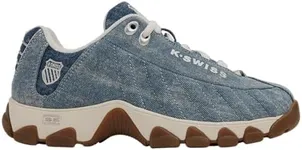 K-Swiss Women's ST329 CMF Sneaker, Blue Acid/Wash Denim, 5 M
