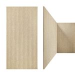 UMIACOUSTICS 3 Pack Acoustic Panels 48 x 24 x 0.4 Inches Flame Retardant Acoustic Sound proof Panels Noise Absorbing Wall Panels in Equidistant Slot.