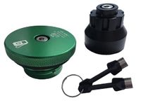 BEM Auto Diesel/DEF Combo Locking Caps for 2020-2024 GM/Chevy HD 2500/3500 - DIESEL ONLY!!!