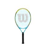 WILSON Minions 2.0 Junior 23 Recreational Tennis Racket - Yellow/Blue