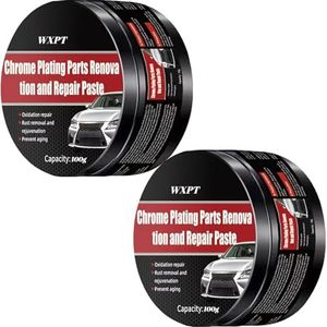 All-Chrome and Metal Polish, 7 oz. – Cleans & Polishes Chrome, PVD & Chromed Plastics, Removes Fingerprints, Bugs, Water Spots & Smudges, Leaves a Brilliant Shine & Protective Barrier