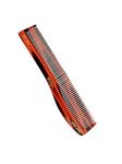 Vega Tortoise Shell Pattern Half Curve Graduated Dressing Comb, Handmade (India's No.1* Hair Comb Brand)For Men and Women, (HMC-01D)