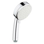 GROHE 2757120E Tempesta Cosmopolitan 100 1.5 GPM 2 Spray Hand Shower, Starlight Chrome