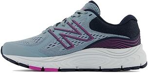 New Balance Women's 840 V5 Running Shoe, Cyclone/Eclipse/Magenta Pop, 7.5 Wide