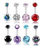 HQLA 14G Belly Button Rings Surgica