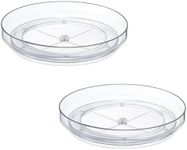 2 Pack, 9 Inch Clear Non-Skid Lazy 