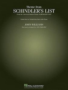 Schindler's List Theme 2 Violins Or Violin/Viola