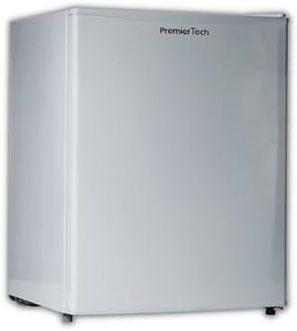 PremierTech Mini Frigo Bianco, 58 Litri, Frigorifero Hotel, Ufficio, Casa, Classe Energetica E, Libera Installazione, Porta Reversibile, Compatto, PT-F60