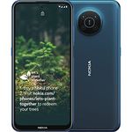 Nokia X20 6.67 Inch Android UK SIM Free Smartphone with 5G Connectivity - 6 GB RAM and 128 GB Storage (Dual SIM) - Nordic Blue