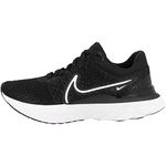 NIKE Women's React Infinity Run Fk 3 Shoe, Black/White, 5 UK