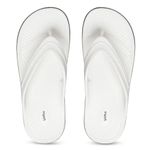 YOHO Grip Orthopedic Slippers for Men | Soft Footpharma Footbed | TripleDense Foam for Cushiony Comfort | Stylish Lightweight Flip Flops | Anti-Skid Chappals for Everyday | White - UK 9