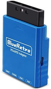XBERSTAR Adattatore Bluetooth Wireless Controller Convertitore Controller Adattatore Supporta PS2 PS1 Console di Gioco (blu)