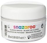 Snazaroo Clown White Creamy Water Based Face Paint 50ml