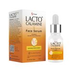 Lacto Calamine Vitamin C Face Serum with 98% Pure Vitamin C Complex | 30ml | Glowing Skin with Niacinamide | Vitamin C Serum For Dark Spots Reduction & Moisturization | Pollushield, Vitamin E, B3 & B5