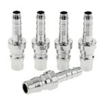 HOSEMART Pneumatic PH20 - Pack of 10 Quick Connector 1/4 BSP Aluminium Air Line Hose Quick Fittings Coupler