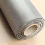 GOOFCXO 304 Stainless Steel Screen Mesh, 47.2 inx98.4 ft/1.2 mx30 m Tear Resistant, Replacement Screen Mesh Roll for Window Door Porch Patio Cabinet, 20 Mesh 0.15 mm Wire Diameter, Silver