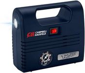 Portable 12 Volt Inflator, Ball & Tire Compressor, LED Light, 100 PSI w/Nozzles (Campbell Hausfeld AF010600)