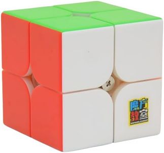 Bukefuno MoYu RS2M 2022 2x2 Magnetic Speed Cube Stickerless Magic MFJS RS 2M 2x2x2 Puzzle Cube Moyu RS2M 2x2 2022 Speed RS2 M Cube