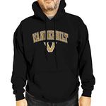 Campus Colors Vanderbilt Commodores Arch & Logo Gameday Hooded Sweatshirt - Black, XX-Large